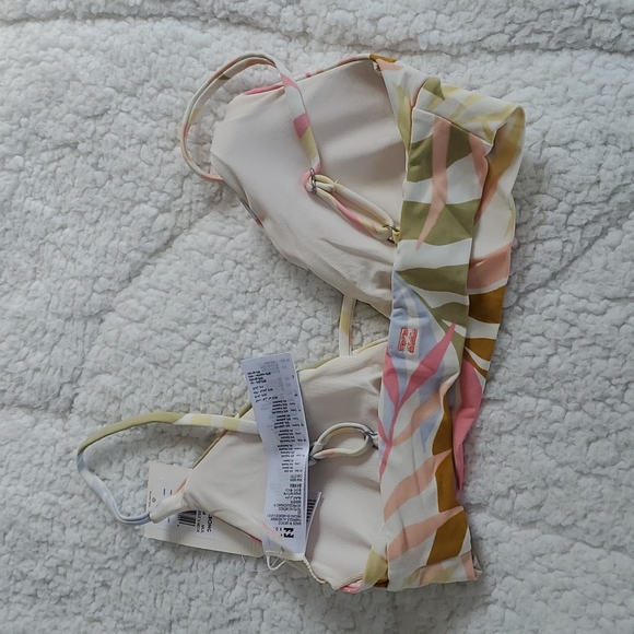 Billabong Tropic Jungle V-Neck Cami Bikini Top - Picture 3 of 13